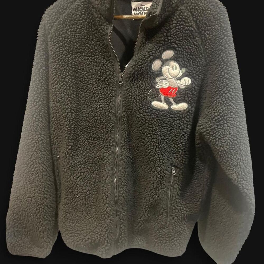 Disney Women's Black and Grey Jacket